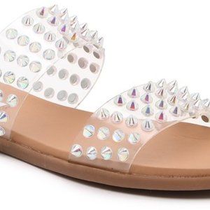 STEVE MADDEN BLIZIE STUD SANDAL SIZE 8 BNIB
